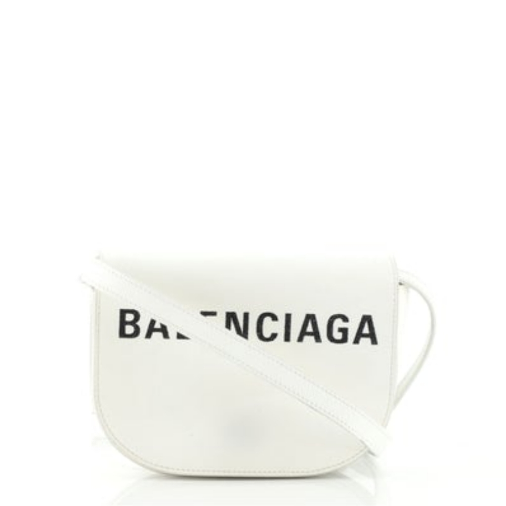 Balenciaga Ville Day White/Black Crossbody (S)